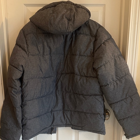 Men's Blue/Gray Puffer Jacket - Picture 9 of 10